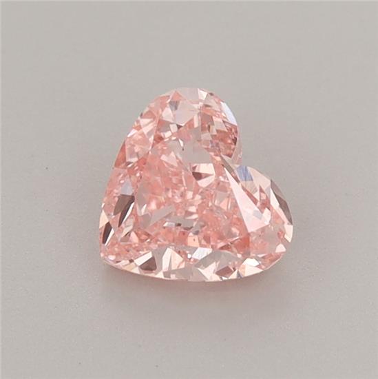 0.64 ct. heart Lab Grown Diamond front image
