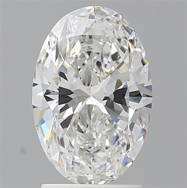 2.08 ct. oval Lab Grown Diamond front image