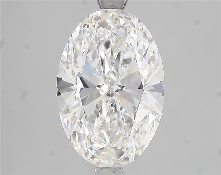 3.03 ct. oval Lab Grown Diamond front image