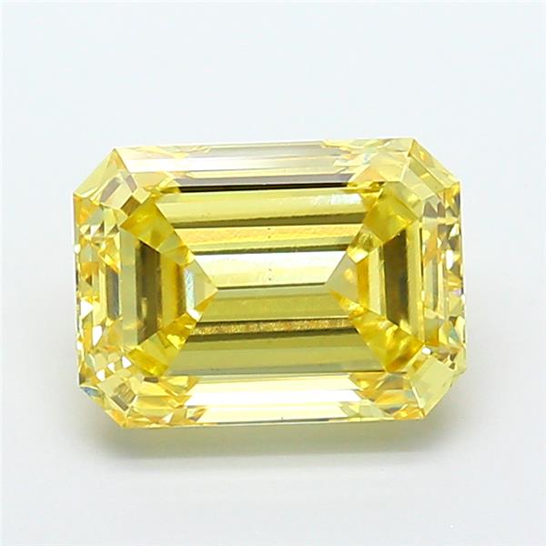 4.11 ct. emerald Lab Grown Diamond front image