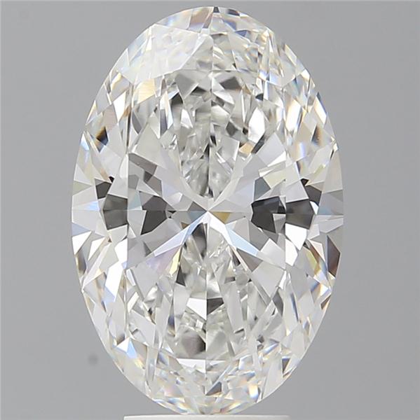 5.52 ct. oval Lab Grown Diamond front image