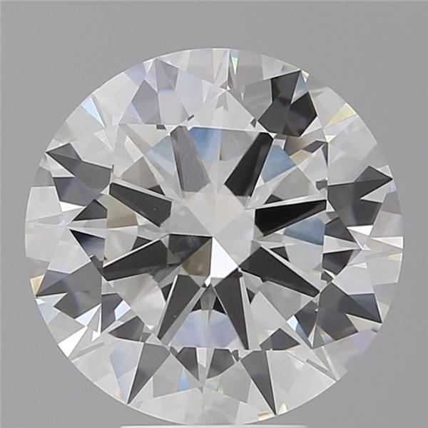 6.05 ct. round Lab Grown Diamond front image