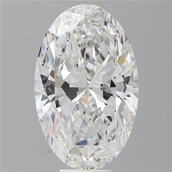 9.10 ct. oval Lab Grown Diamond front image