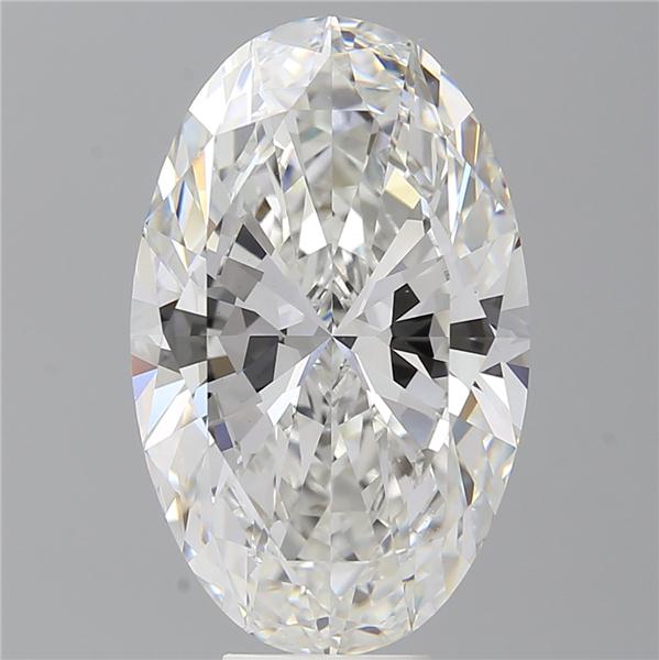 9.10 ct. oval Lab Grown Diamond front image