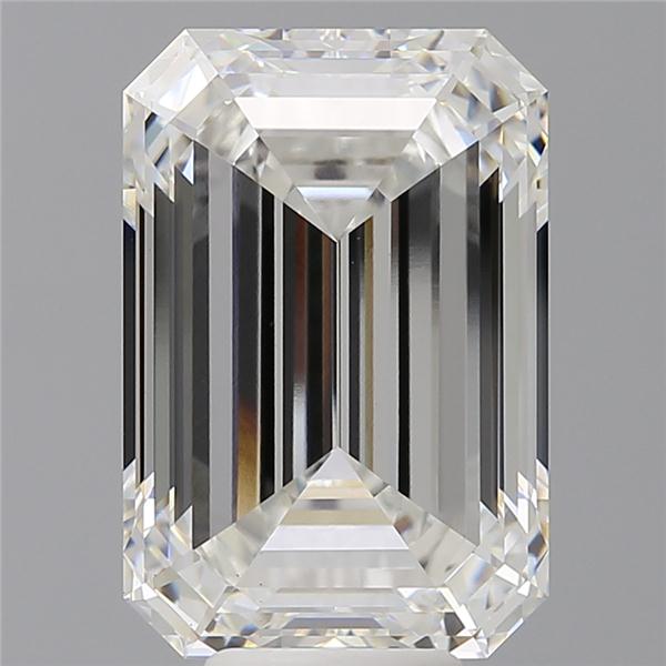 9.10 ct. emerald Lab Grown Diamond front image