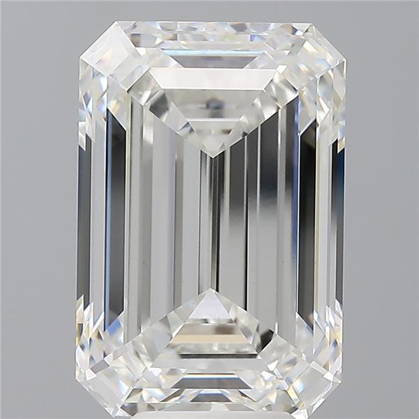 8.05 ct. emerald Lab Grown Diamond front image