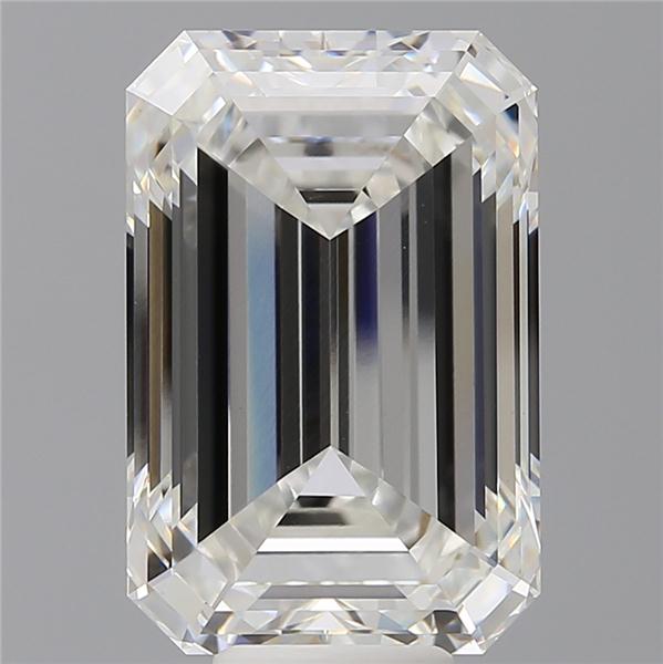 10.57 ct. emerald Lab Grown Diamond front image