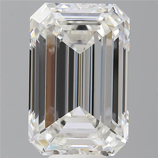 10.56 ct. emerald Lab Grown Diamond front image