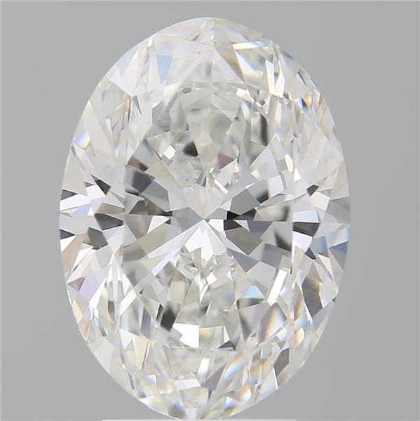 4.07 ct. oval Lab Grown Diamond front image