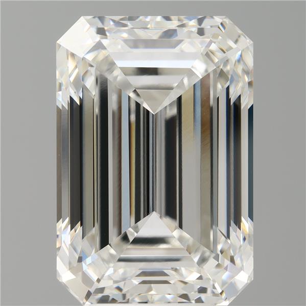 7.57 ct. emerald Lab Grown Diamond front image