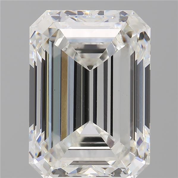 6.55 ct. emerald Lab Grown Diamond front image