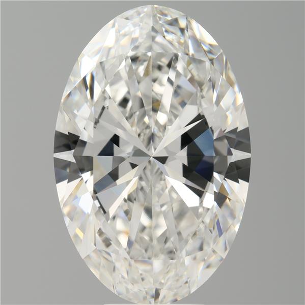 9.00 ct. oval Lab Grown Diamond front image