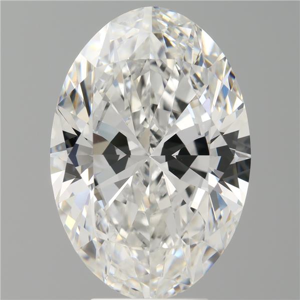 5.99 ct. oval Lab Grown Diamond front image