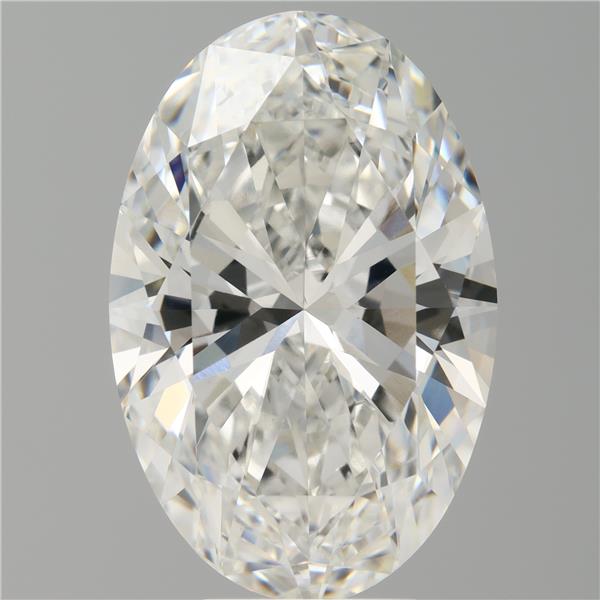 7.02 ct. oval Lab Grown Diamond front image