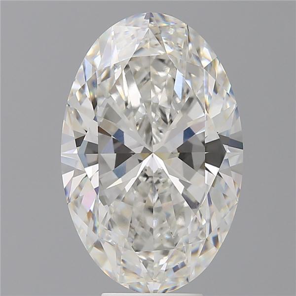 7.54 ct. oval Lab Grown Diamond front image