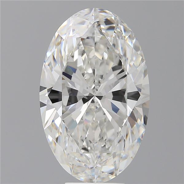 8.03 ct. oval Lab Grown Diamond front image
