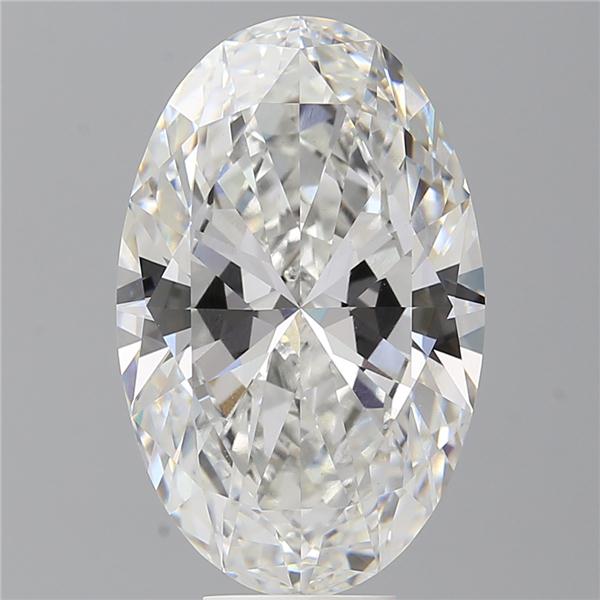 8.60 ct. oval Lab Grown Diamond front image