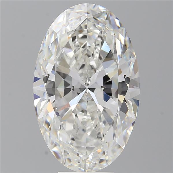 8.60 ct. oval Lab Grown Diamond front image