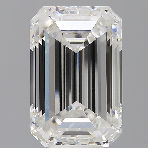 9.10 ct. emerald Lab Grown Diamond front image