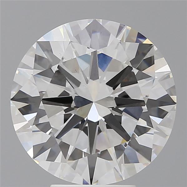 5.51 ct. round Lab Grown Diamond front image