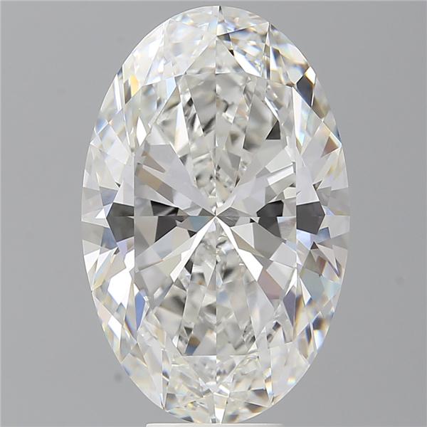 9.50 ct. oval Lab Grown Diamond front image