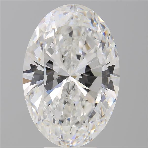 8.00 ct. oval Lab Grown Diamond front image