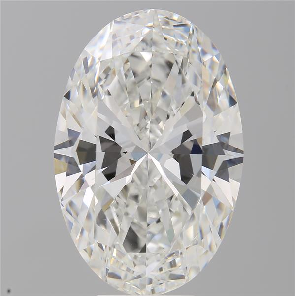 9.05 ct. oval Lab Grown Diamond front image