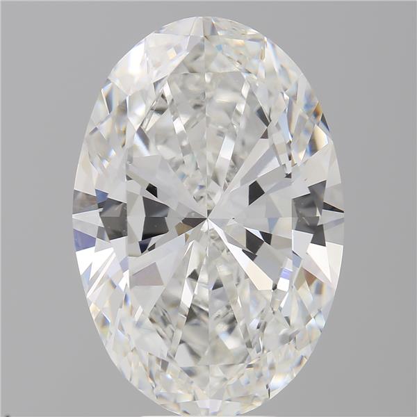 9.01 ct. oval Lab Grown Diamond front image