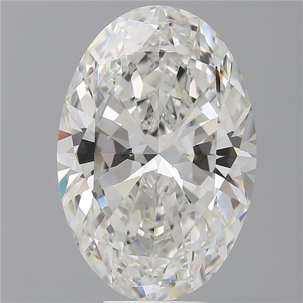 9.04 ct. oval Lab Grown Diamond front image