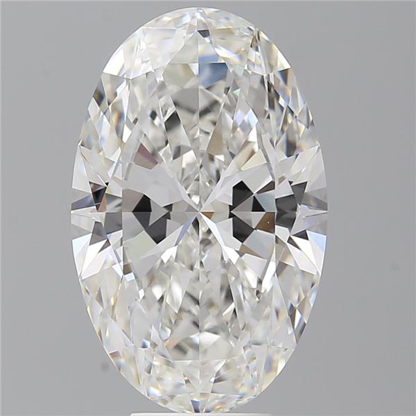 7.57 ct. oval Lab Grown Diamond front image