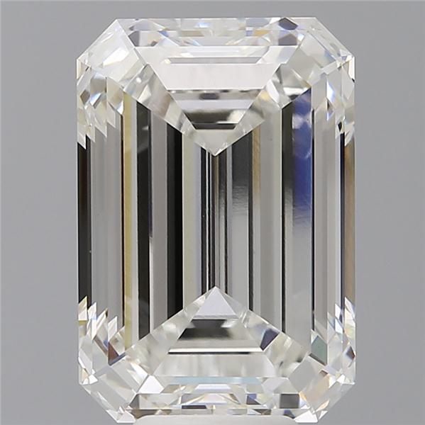 9.06 ct. emerald Lab Grown Diamond front image