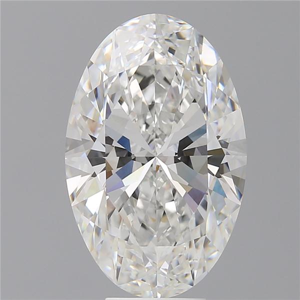 7.54 ct. oval Lab Grown Diamond front image