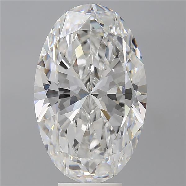 7.10 ct. oval Lab Grown Diamond front image