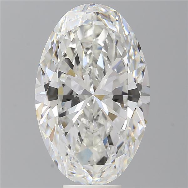 9.60 ct. oval Lab Grown Diamond front image