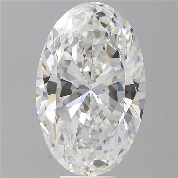 9.10 ct. oval Lab Grown Diamond front image
