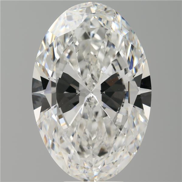 9.01 ct. oval Lab Grown Diamond front image