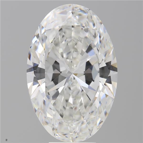 9.10 ct. oval Lab Grown Diamond front image