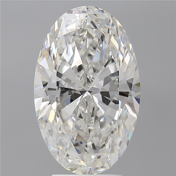 4.53 ct. oval Lab Grown Diamond front image
