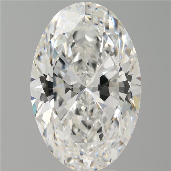 8.10 ct. oval Lab Grown Diamond front image