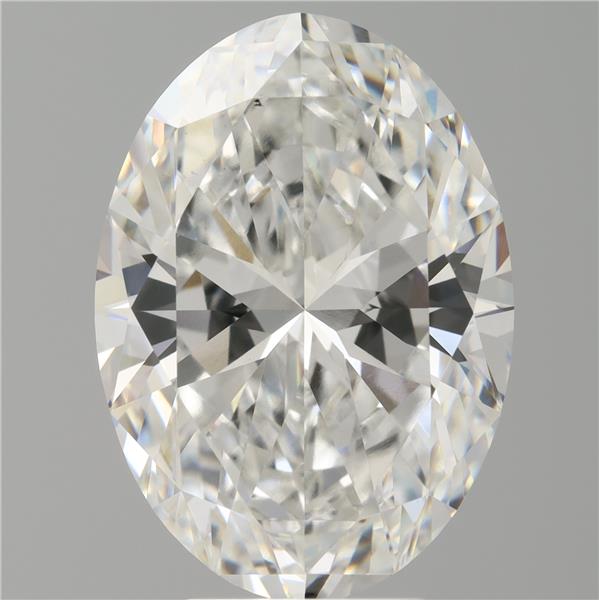 6.02 ct. oval Lab Grown Diamond front image