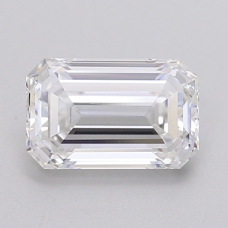 3 carat f VVS2 EX Cut IGI emerald diamond