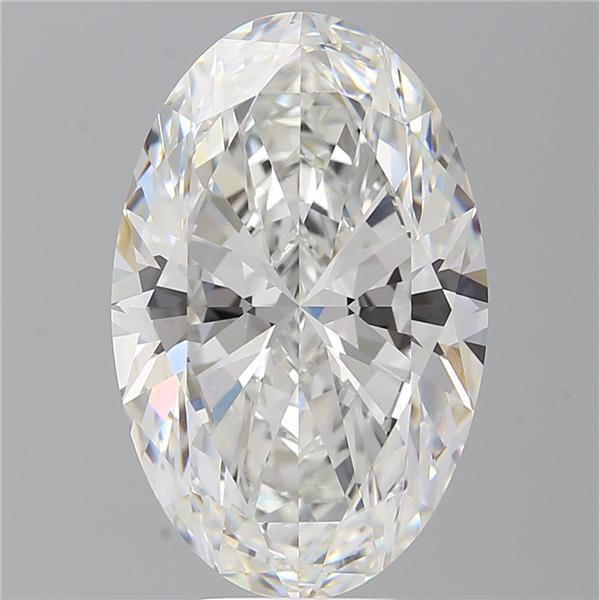9.05 ct. oval Lab Grown Diamond front image