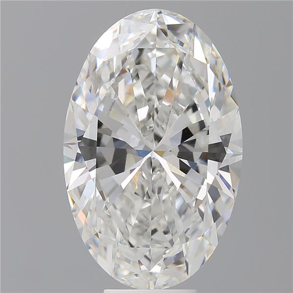 9.05 ct. oval Lab Grown Diamond front image