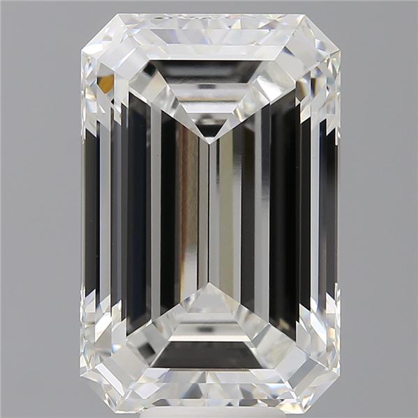 11.59 ct. emerald Lab Grown Diamond front image