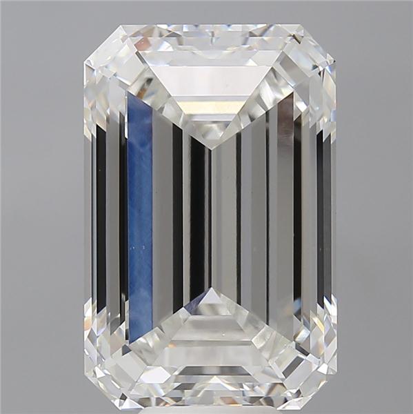 11.53 ct. emerald Lab Grown Diamond front image
