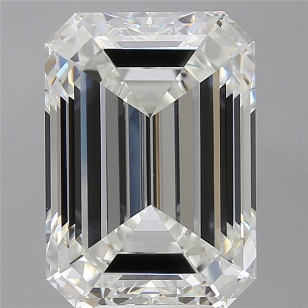 7.60 ct. emerald Lab Grown Diamond front image