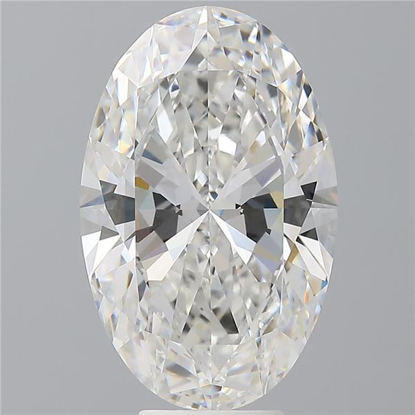 7.10 ct. oval Lab Grown Diamond front image