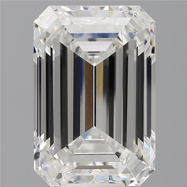 12.03 ct. emerald Lab Grown Diamond front image