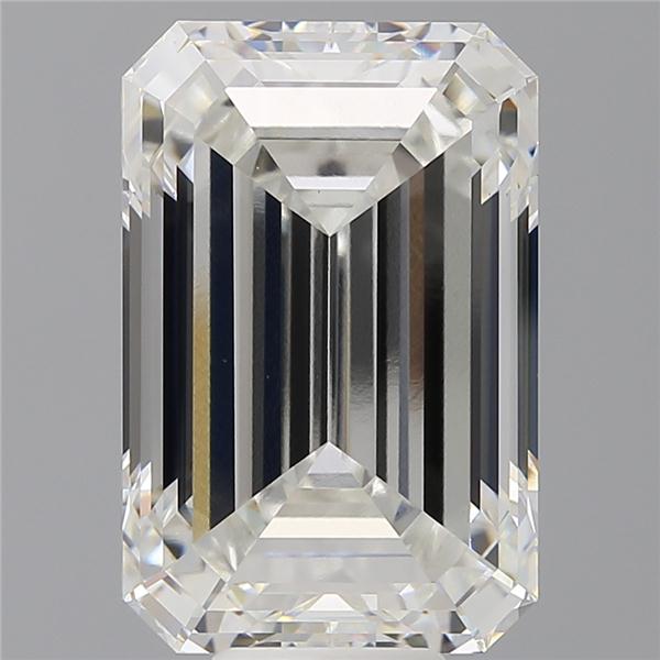 12.00 ct. emerald Lab Grown Diamond front image