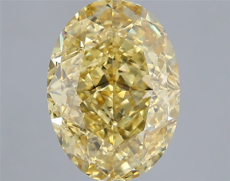 3.53 ct. oval Lab Grown Diamond front image
